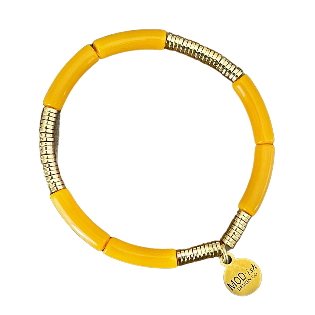 Riviera Bracelet Mustard