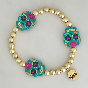 Sugar Skull Bracelet