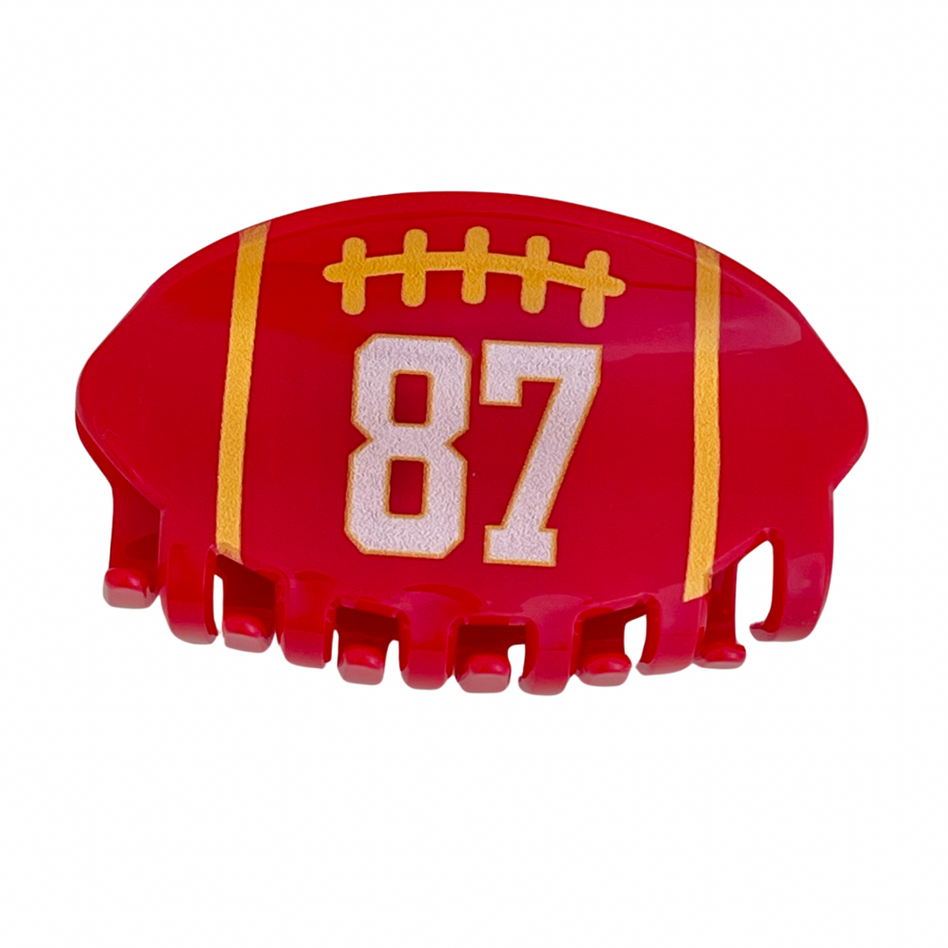 87 Football Claw Clip