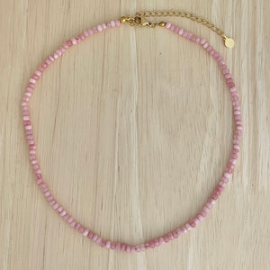 Gemstone Necklace - Peony