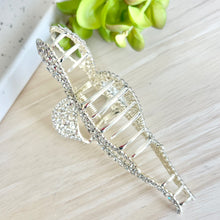 Load image into Gallery viewer, Rhinestone Bow Claw Clip
