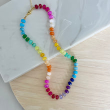 Load image into Gallery viewer, Gemstone Candy Necklace - Gwyneth
