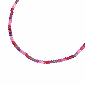 Gemstone Necklace - Rose Garden