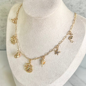 Charm Necklace - Sea Life