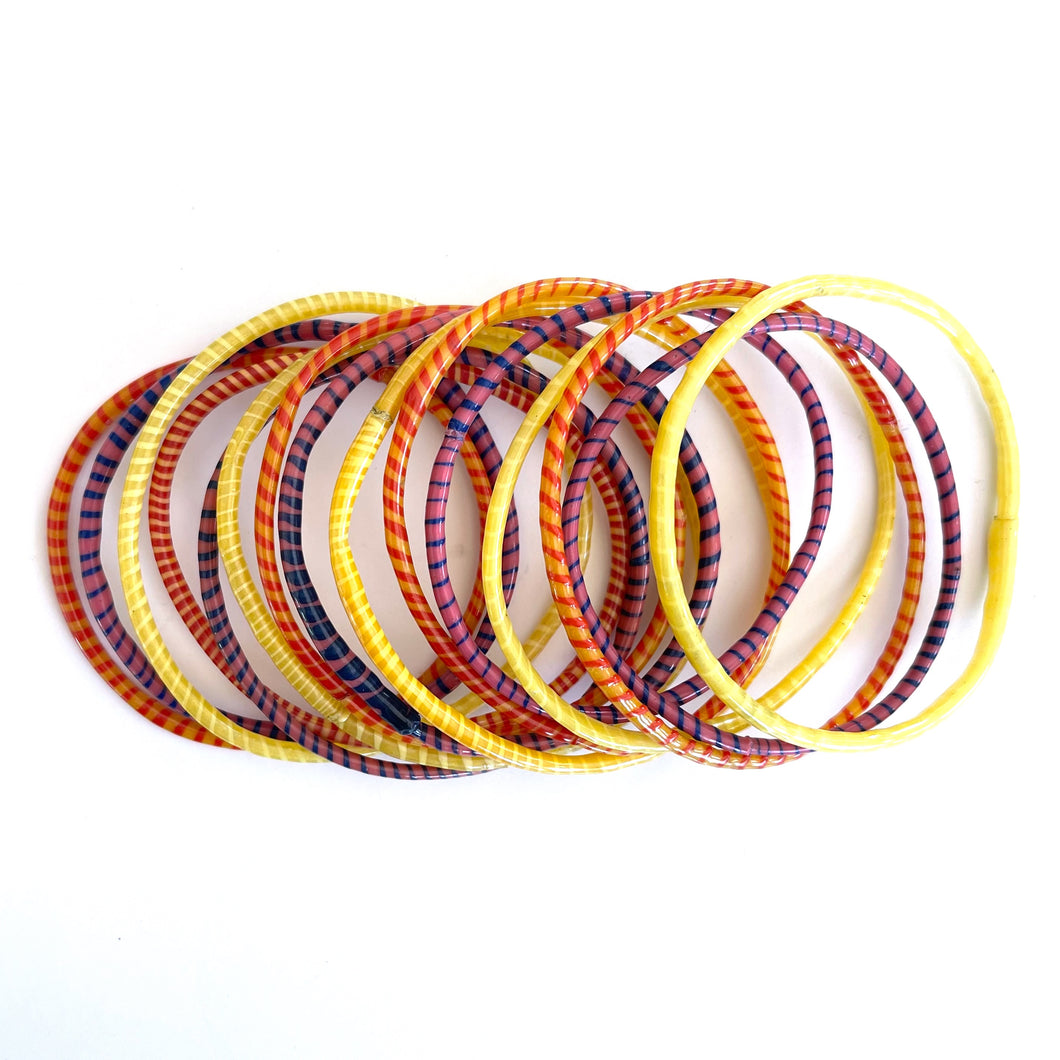 BEACH BANGLES- Sunshine Stack