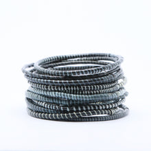 Load image into Gallery viewer, BLACK BEACH BANGLES
