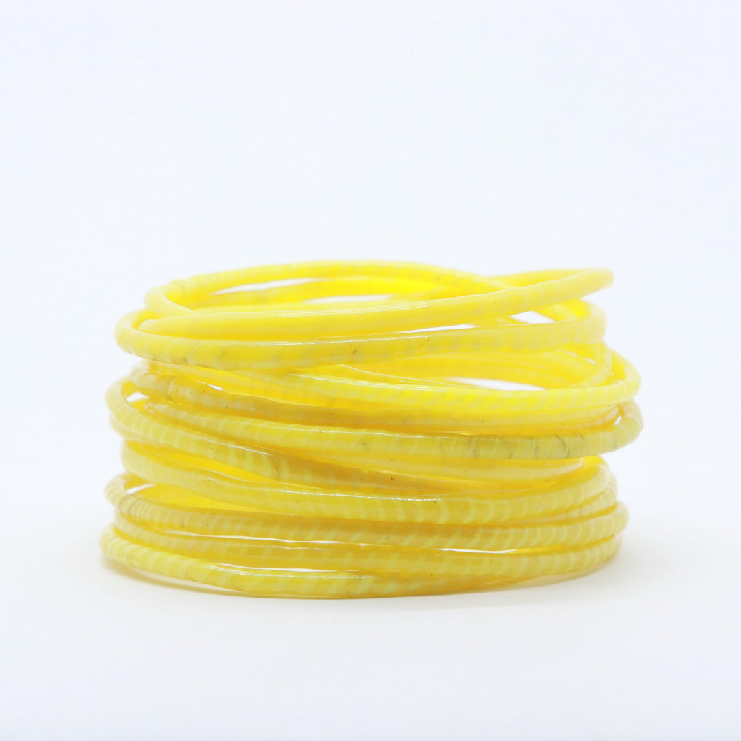 YELLOW BEACH BANGLES