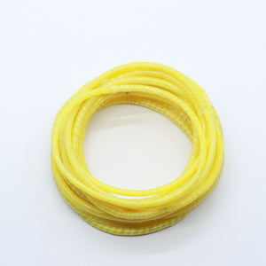 YELLOW BEACH BANGLES